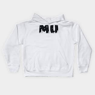 Mu Cityscape Letters Kids Hoodie